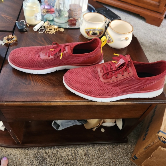 Cole Haan ZeroGround Red Slip-On Sneakers Size 12M - Picture 9 of 15